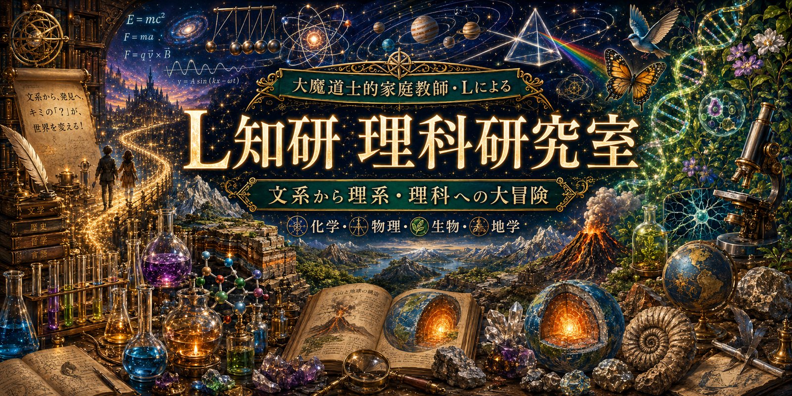 L知研理科研究室｜文系から理系・理科への大冒険
